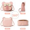 XSUIOY Girls Mouse Purse Leather Cute Design Shoulder Bag-3