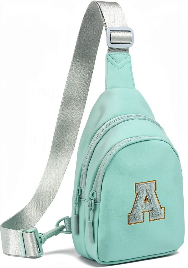 Viverte Sling Bag Crossbody Fanny Pack Adjustable Strap-0