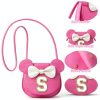 XSUIOY Girls Mouse Purse Leather Cute Design Shoulder Bag-5