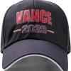 Vance Baseball Cap Polyester Adjustable Unisex Gray White-0