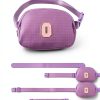 Glratn Girls Fanny Pack Adjustable Strap Chenille Letter-5