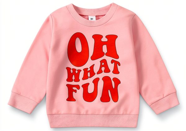 CHAUKAREAUL Baby Christmas Sweatshirt Cotton Polyester Girls-0