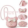 XSUIOY Girls Mouse Purse Leather Cute Design Shoulder Bag-5