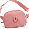 Glratn Girls Waist Pack Adjustable Strap Chenille Letters-0