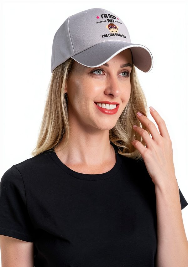 Generic Baseball Cap Unisex Polyester Adjustable Navy Blue-5