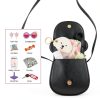 XSUIOY Girls Mouse Purse Leather Cute Design Shoulder Bag-8