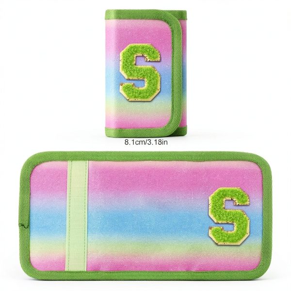 Sparkling Sequin Wallet for Girls with Custom Pattern-1