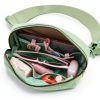 Gitus Initial Patch Waist Pack Corduroy Girls Fanny Bag-4