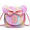 XSUIOY Girls Mouse Purse Leather Cute Design Shoulder Strap-2
