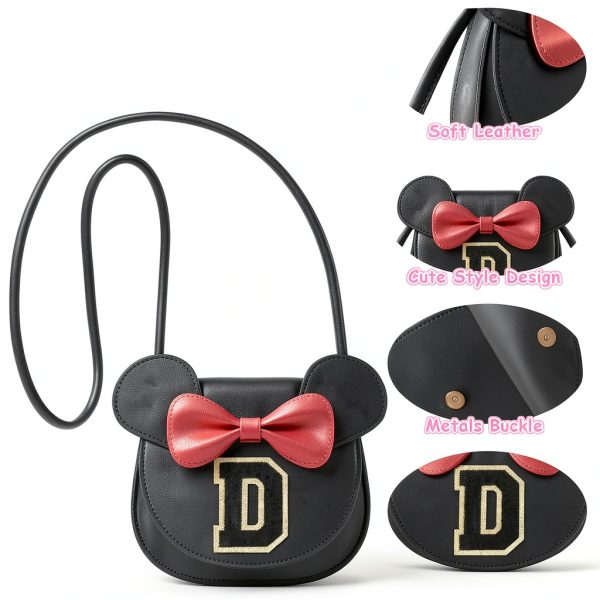 XSUIOY Girls Mouse Purse Leather Cute Design Shoulder Bag-5