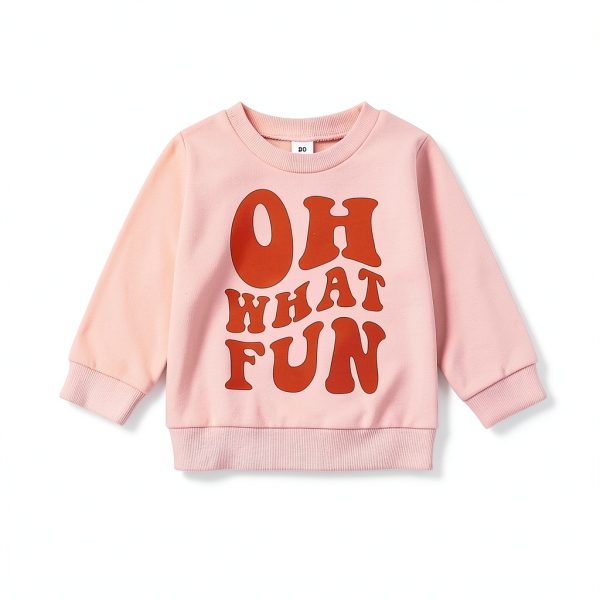 CHAUKAREAUL Baby Christmas Sweatshirt Cotton Polyester Girls-2