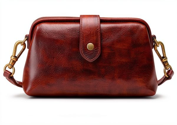 Areytrv Crossbody Bag Retro Design Magnetic Buckle-6