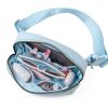 Gitus Initial Patch Waist Pack Corduroy Girls Fanny Bag-4