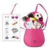 XSUIOY Girls Mouse Purse Leather Cute Design Shoulder Bag-8