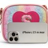 KKXIU Girls Heart Purse Vegan Leather Crossbody Bag Gift-5