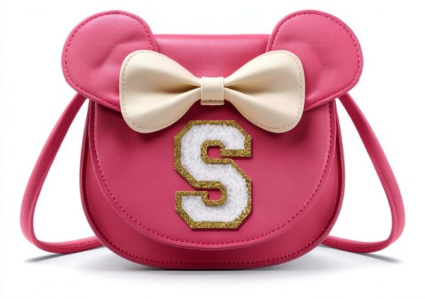 XSUIOY Girls Mouse Purse Leather Cute Design Shoulder Bag-0