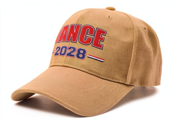 Vance Baseball Cap Polyester Adjustable Unisex Gray White-1