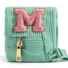 Gitus Initial Patch Waist Pack Corduroy Girls Fanny Bag-3