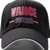 Vance Baseball Cap Polyester Adjustable Unisex Gray White-0