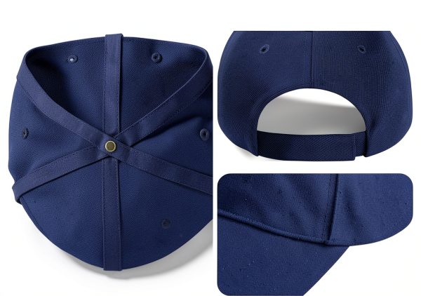 Generic Baseball Cap Unisex Polyester Adjustable Casual Wear-4