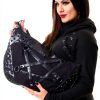Vixxsin Black Studded Bag Crossbody Handbag Women Pentagram-1