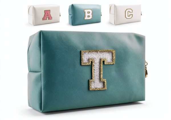 HENGNI Cosmetic Bag Leather Travel Accessory Women-0