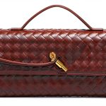 PU Leather Handbag for Women Light Blue Crossbody Bag-0