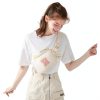 BigaoDirect Girls Corduroy Initial Fanny Pack Waist Bag-1