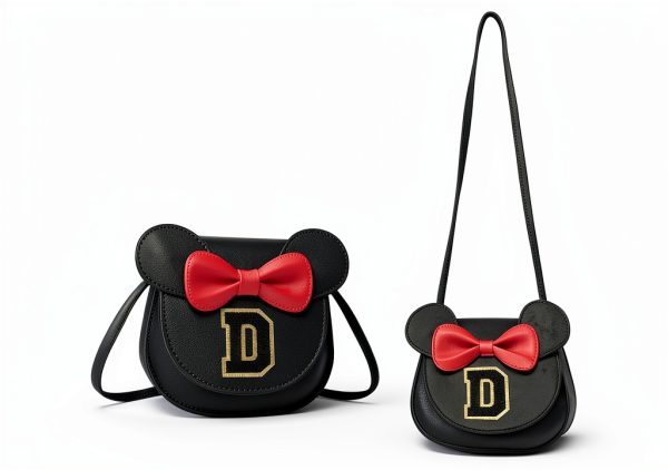 XSUIOY Girls Mouse Purse Leather Cute Design Shoulder Bag-2
