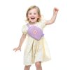 Glratn Girls Fanny Pack Adjustable Strap Chenille Letter-1