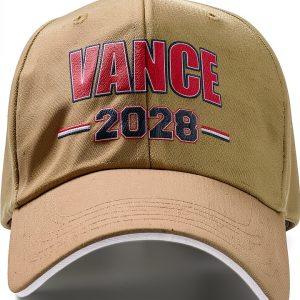 Vance Baseball Cap Polyester Adjustable Unisex Gray White-0