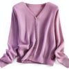 Generic Womens Pullover Sweater Soft Lightweight Fall Winter-0