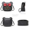 XSUIOY Girls Mouse Purse Leather Cute Design Shoulder Bag-3