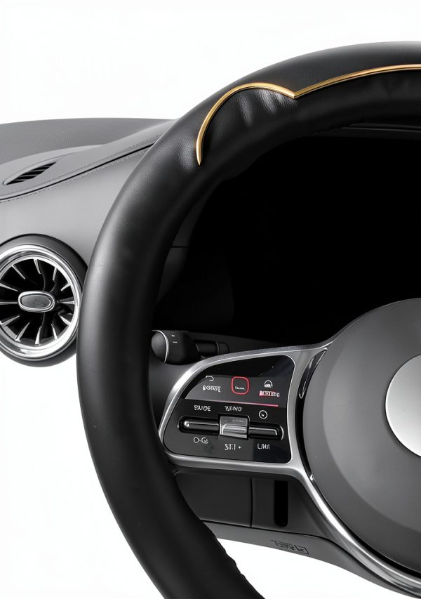 YUE Plush Steering Wheel Cover for Toyota Crown XVI Signia-1