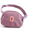 Glratn Girls Fanny Pack Adjustable Strap Chenille Letter-2