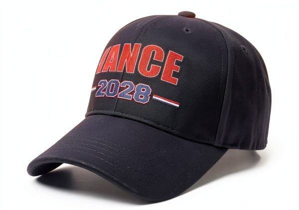 Vance Baseball Cap Polyester Adjustable Unisex Gray White-1