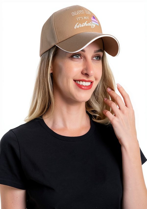 Generic Baseball Cap Polyester Adjustable Unisex Adult-5