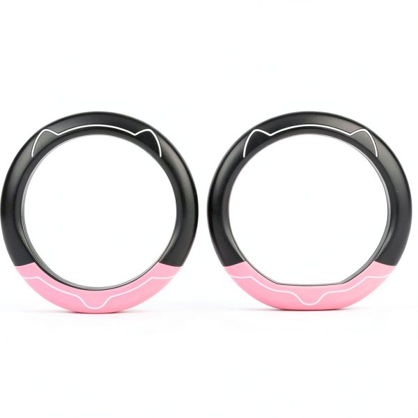YUE Plush Steering Wheel Cover for Mazda 3 2025-2019-2