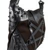 Vixxsin Black Studded Bag Crossbody Handbag Women Pentagram-2