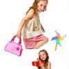 Elilier Girls Crossbody Bag Faux Leather Travel Wallet-2