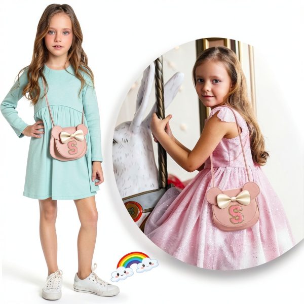 XSUIOY Girls Mouse Purse Leather Cute Design Shoulder Bag-4