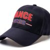 Vance Baseball Cap Polyester Adjustable Unisex Gray White-3