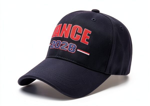 Vance Baseball Cap Polyester Adjustable Unisex Gray White-3