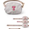Glratn Waist Pack Polyester Water Resistant 5 Pockets-5