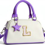 Elilier Girls Initial Purse Crossbody Bag PU Leather-0