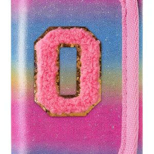 Girls Sparkling Sequin Wallet Multi Compartment Lightweight-0