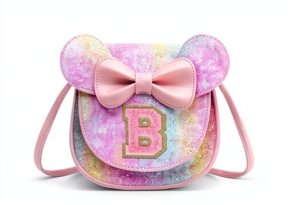 XSUIOY Girls Mouse Purse Leather Cute Design Shoulder Bag-2