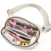 BigaoDirect Girls Corduroy Initial Fanny Pack Waist Bag-4