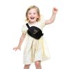 Glratn Girls Fanny Pack Adjustable Strap Chenille Letters-1