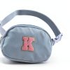 Glratn Girls Fanny Pack Adjustable Strap Chenille Letters-2